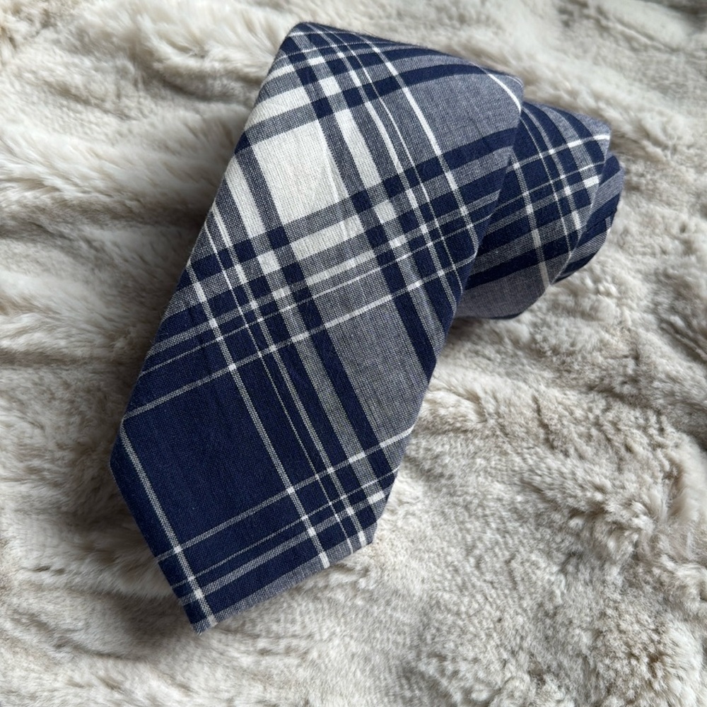 J Crew plaid tie